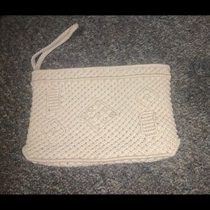 Vintage Crochet Clutch
